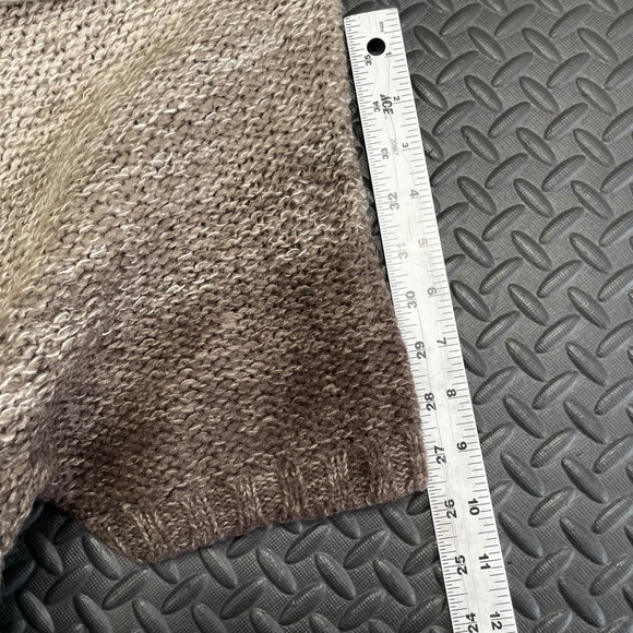 Fenn Wright Manson Wool Blend Brown Knitted Cowl Neck Pullover Sweater Women XS - Picture 6 of 7